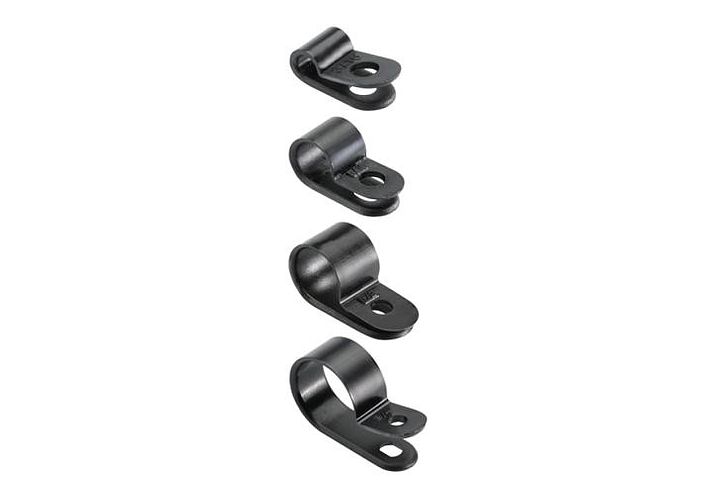 JT&T Products - Black Nylon Cable Clamps #4600-ZZZ