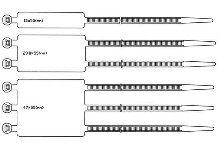 Marker sale cable tie